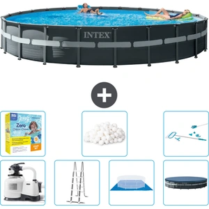 Intex Round Ultra XTR Frame Swimming Pool   732 x 132 cm   inklusive P...