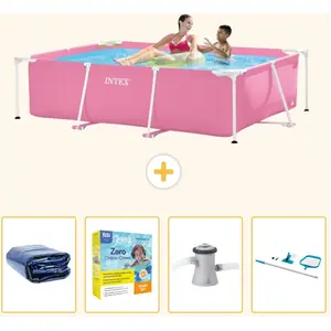 Rechteckiger Frame Pool - 220x150x60 cm - 5-teilig SCB14 günstig