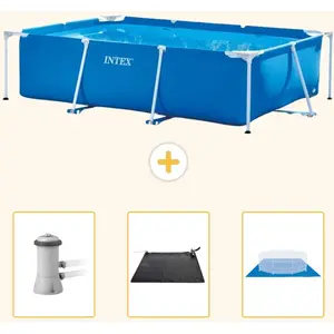 Rechteckiger Frame Pool - 300x200x75 cm - 4-teilig SCB79