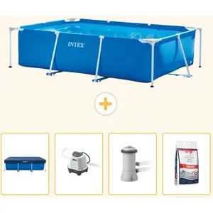 Intex Rechteckiger Frame Pool - 300x200x75 cm - 5-teilig SCB53 günstig