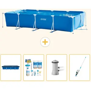 Rechteckiger Frame Pool - 450x220x84 cm - 5-teilig SCB5 günstig