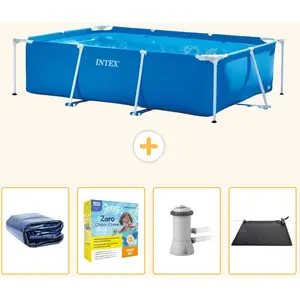 Rechteckiger Frame Pool - 300x200x75 cm - 5-teilig SCB11