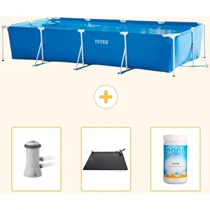 Rechteckiger Frame Pool - 450x220x84 cm - 4-teilig SCB80 günstig