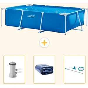 Rechteckiger Frame Pool - 300x200x75 cm - 4-teilig SCB78