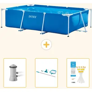 Rechteckiger Frame Pool - 300x200x75 cm - 4-teilig SCB82