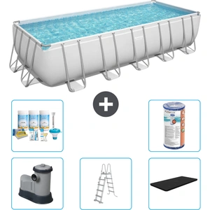 Bestway Rechteckiges Power Steel-Schwimmbecken 640 x 274 x 132 Gra... günstig