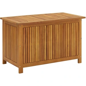 vidaXL Gartenbox 90x50x58 cm Massivholz Akazie - Garten-Aufbewahrungsbox - Garten-Aufbewahrungsboxen - Staubox - Stauboxen günstig