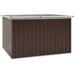 vidaXL Gartenbox Braun 171 x 99 x 93 cm - Aufbewahrungsbox - Aufbewahrungsboxen - Garten-Kissen-Box - Garten-Kissen-Boxen günstig