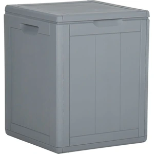 vidaXL Garten Aufbewahrungsbox 90 L Grau PP Rattan - Garten-Aufbewahrungsbox - Garten-Aufbewahrungsboxen - Staubox - Stauboxen günstig
