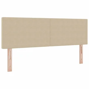 vidaXL Bett Kopfteil Hellgrün-Grau 160 cm Cordstoff (1-tlg) günstig