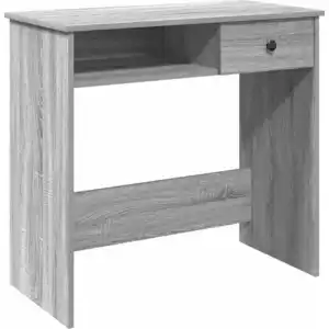 vidaXL Schreibtisch Grau Sonoma 80x40x75 cm Holzwerkstoff günstig