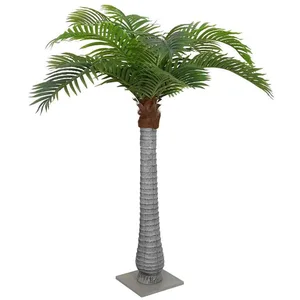 Kunstpalme Palme Künstlich 15 Blätter 200 cm Grün, vidaXL, Höhe 200 cm günstig