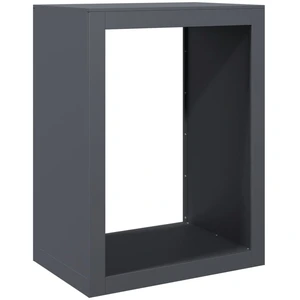 vidaXL Brennholzregal Anthrazit 60x40x80 cm Stahl günstig