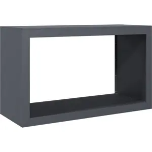 vidaXL Brennholzregal Anthrazit 100x40x60 cm Stahl günstig
