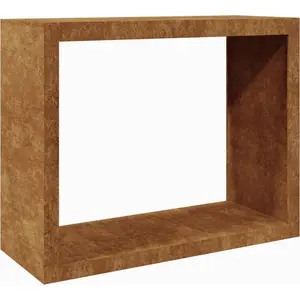 vidaXL Brennholzregal 100x40x80 cm Wetterfester Stahl günstig