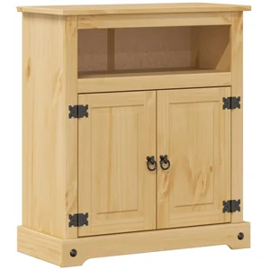 vidaXL Badezimmer-Set Badschrank Corona 70x33x80 cm Massivholz Kiefer günstig