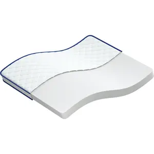 vidaXL Memory-Schaum-Matratze 140x190x17 cm Weich Weiß günstig