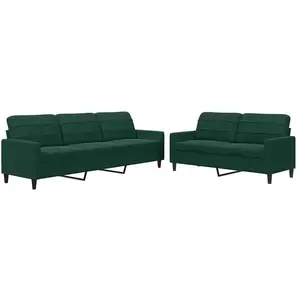 vidaXL, Sofa + Bettsofa, Carenum (Ohne Fusshocker) (2-Sitzer, 3-Sitzer, Polstergruppe) günstig
