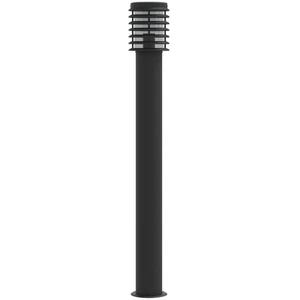 vidaXL Wegeleuchte Schwarz 110 cm Edelstahl
