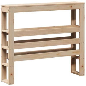 vidaXL Bett Kopfteil mit Ablagen 90 cm Massivholz Kiefer (1-tlg) günstig