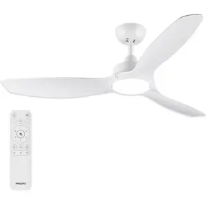 Philips LED-Deckenventilator Fixed Ø 132cm, weiß, CCT, DC günstig