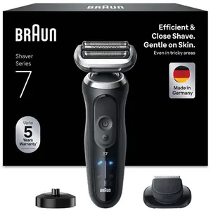 Braun Serie 7 Elektrorasierer Wet&Dry Barttrimmer für Männer Bartrasie...