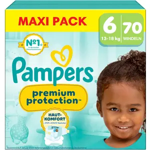 Pampers Premium Protection (Gr. 6, Monatsbox, 70 Stk.) günstig