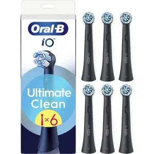 Oral-B Replaceable toothbrush heads | iO UltimateClean | Heads | For adults | Number of brush heads included 6 | Black günstig