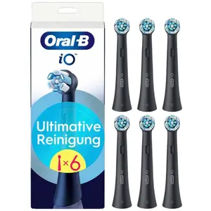 Oral-B iO Ultimate Clean Schwarz (6 Stück)