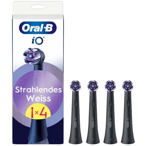 Oral-B Aufsteckbürsten iO Strahlendes Weiss - 4St. - Black