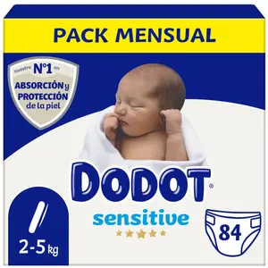 Dodot Größe 1 Sensitive Windeln 84 Einheiten günstig