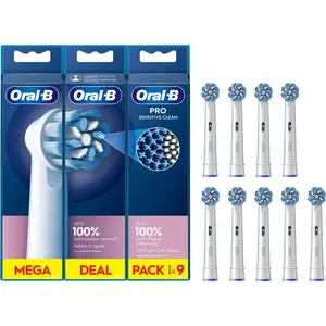 Oral-B Pro Sensitive Clean, 9 Stück(e), Weiß, Extra weich, 49,05 g, 180 mm, 18 mm günstig