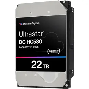 WD Western by Ultrastar DC HC580 WUH722422ALE6L4 (22 TB, 3.5"), Festplatte