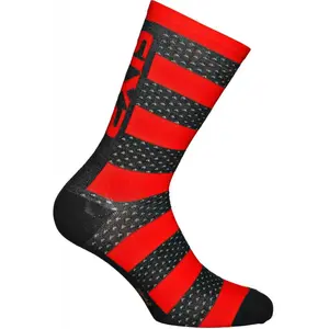 Socken Sixs Luxury Rot 35/38 günstig