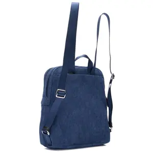 Mandarina Duck Rucksack Damen HUNTER VELVET, Einheitsgröße, Blau, Velo...