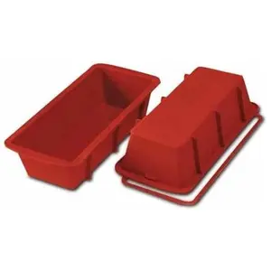 Silikomart Plum Cake, Backform, Braun