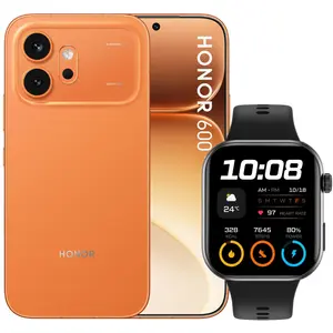 Honor 600 5G + Smartwatch, 16,7 cm (6.57"), 8 GB, 256 GB, 200 MP, Andr...