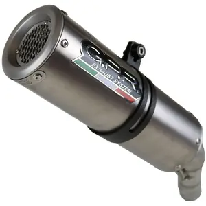 Gpr Exclusive M3 Natural Titanium Gsx-s 1000 F 15-16 Homologierter Sli... günstig