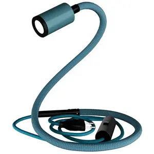 Creative Cables Gu1d-one Pastellfarbene Gelenklampe Ohne Sockel Mit Mini-led-spot Und 2-poligem Stecker günstig