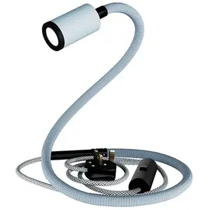 Creative Cables Gu1d-one Pastellfarbene Gelenklampe Ohne Sockel Mit Mini-led-strahler Und Stecker Englisch günstig