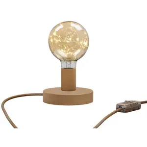 Creative Cables Posaluce Milleluci Holztischleuchte Mit 2-poligem Stecker-schalter günstig