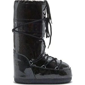 Moon Boot Icon Glitter Schneeschuhe Schwarz EU 39-41 Frau Schwarz EU 39-41
