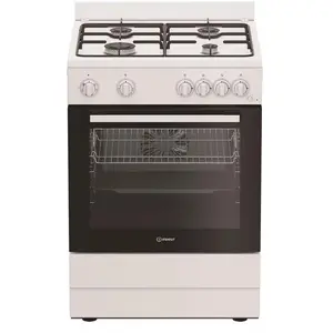 Indesit I6G5KCW, Freistehender Herd, Weiß, Schwarz, Drehregler, Zonen-Induktionskochfeld, 4 Zone(n), 2900 W günstig