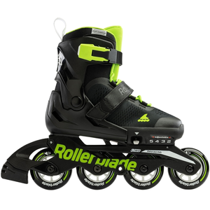 Rollerblade MICROBLADE 175, Kinder, Unisex, Schwarz, Grün, Einfarbig, ...