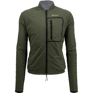 SANTINI Fahrrad-Thermojacke - ALPHA TRAIL - Grün L günstig