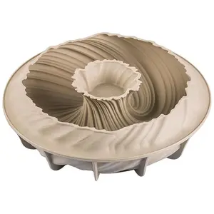 Silikomart Intreccio, Backform, Beige, Weiss, Braun, Grau