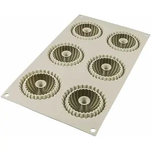 Silikomart Mini Raggio Silicone Mould Mini Raggio, Backpapier, Grau günstig