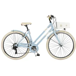 Via Veneto City Bike Milano Lady 28 6V Hellblau Pariolino günstig
