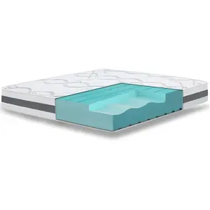 The White Stone Orthopädische Matratze 160x190 cm Mittlere Härte | Höhe 16 cm | Hypoallergener und Atmungsaktiver Bezug | Ergonomische und Selbstformende Eigenschaften | Hergestellt in Italien günstig