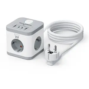 Ewent 2xusb A/c-steckdosenleiste 3 Steckdosen Mit Schalter 1.5 M günstig